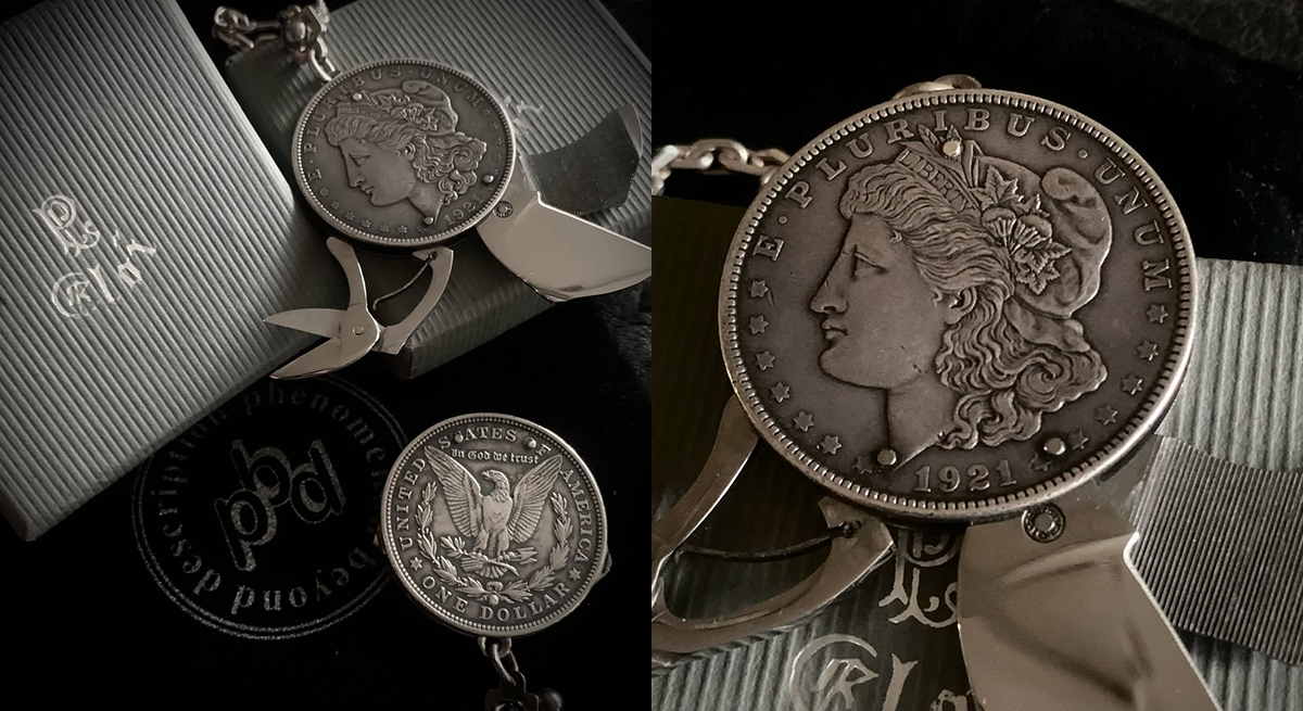 P.B.D x Eloi Pernet Vintage Silver Coin Pocket knife