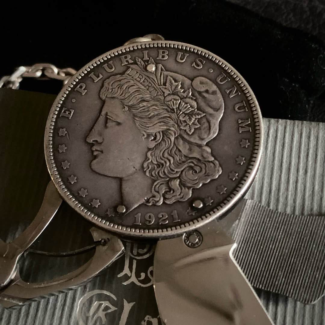 P.B.D x Eloi Pernet Vintage Silver Coin Pocket knife