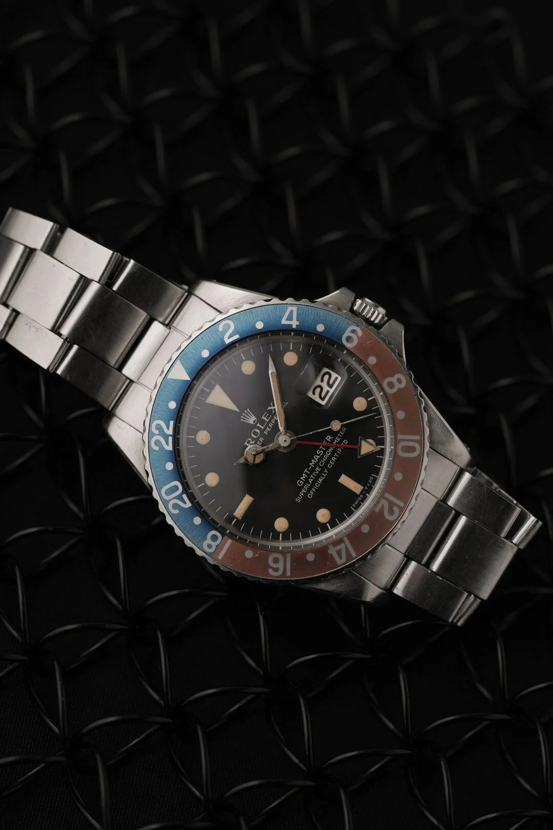 1969 ROLEX GMT MATER Ref1675 Long E Matte Dial Chronometer