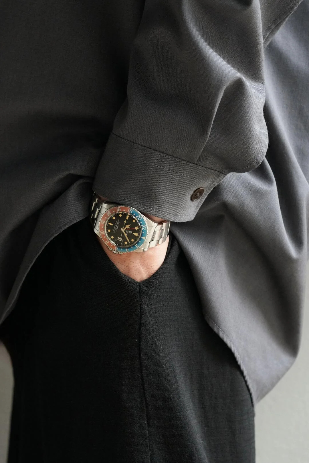 1969 ROLEX GMT MATER Ref1675 Long E Matte Dial Chronometer