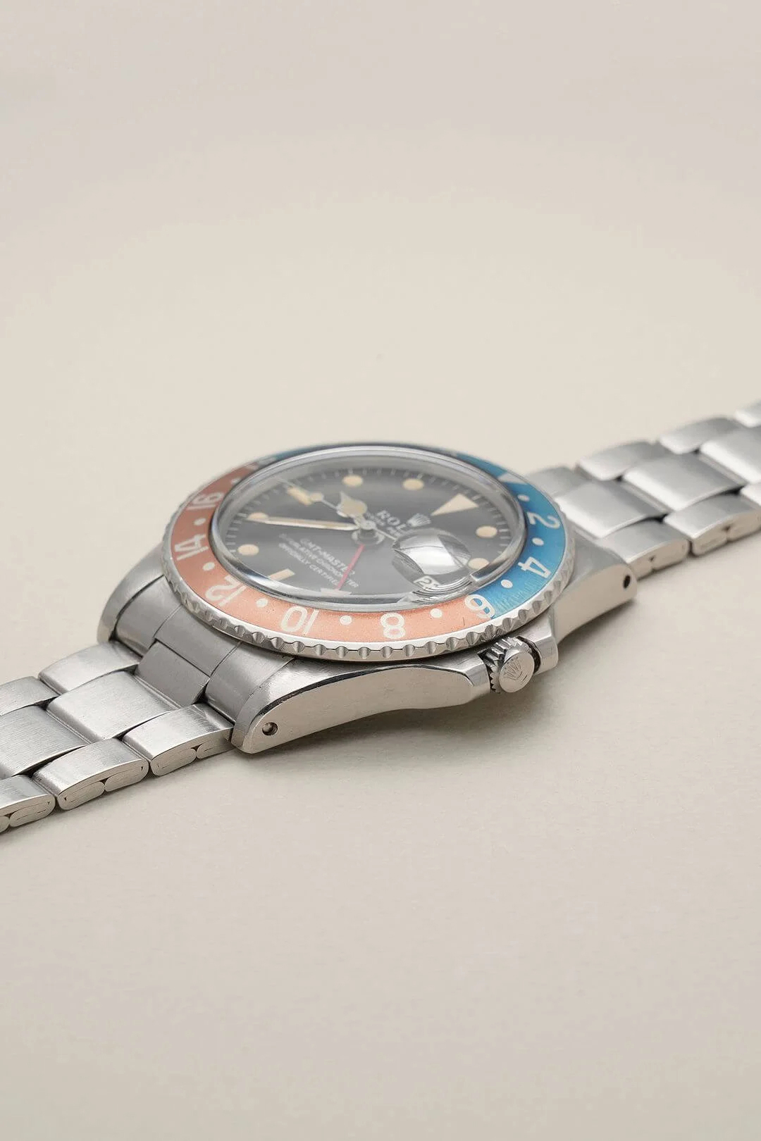 1969 ROLEX GMT MATER Ref1675 Long E Matte Dial Chronometer