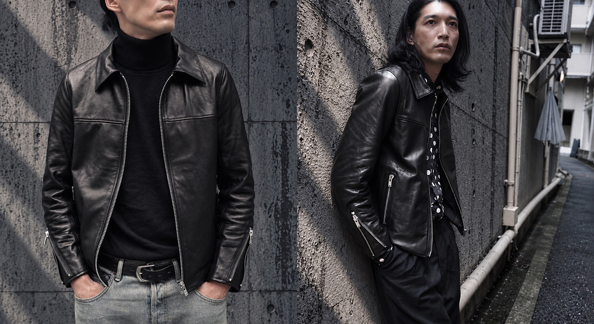 A LEATHER Roadster Jacket