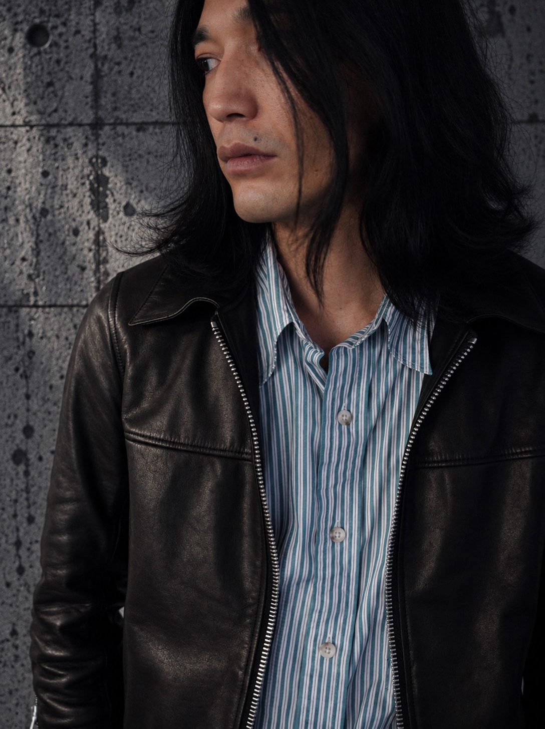 A LEATHER Roadster Jacket