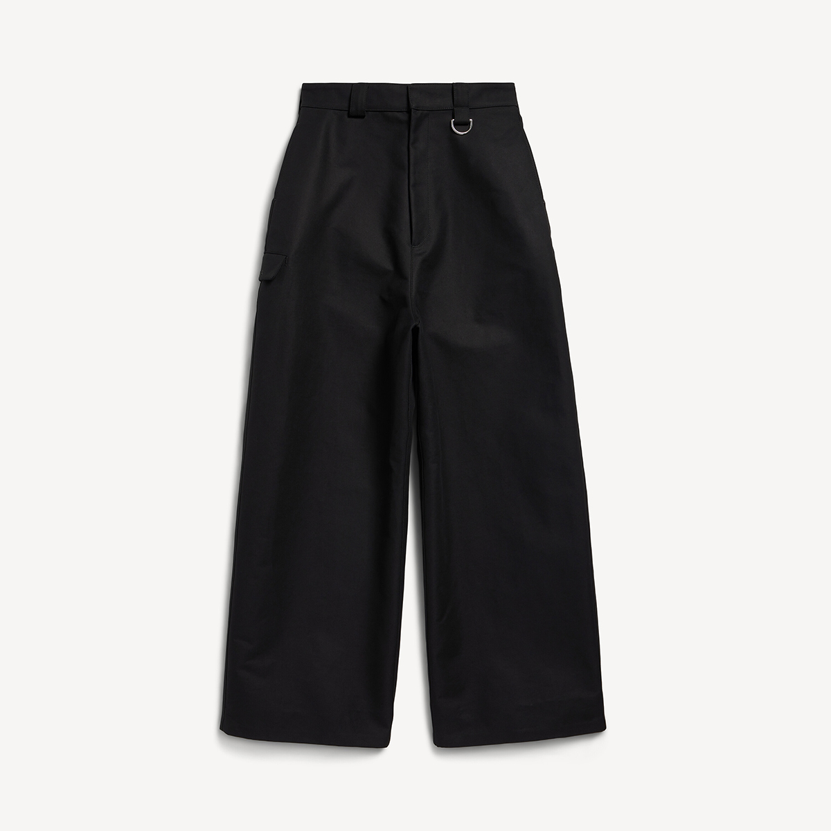 BALENCIAGA 2026 Winter Loose Fit Workwear Pants Black