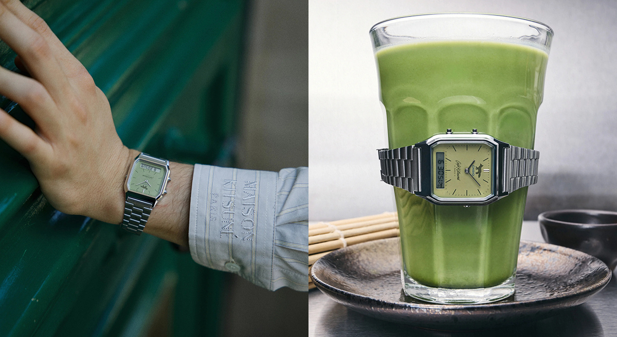 Café Kitsuné x CASIO Part2 Collaboration Watch