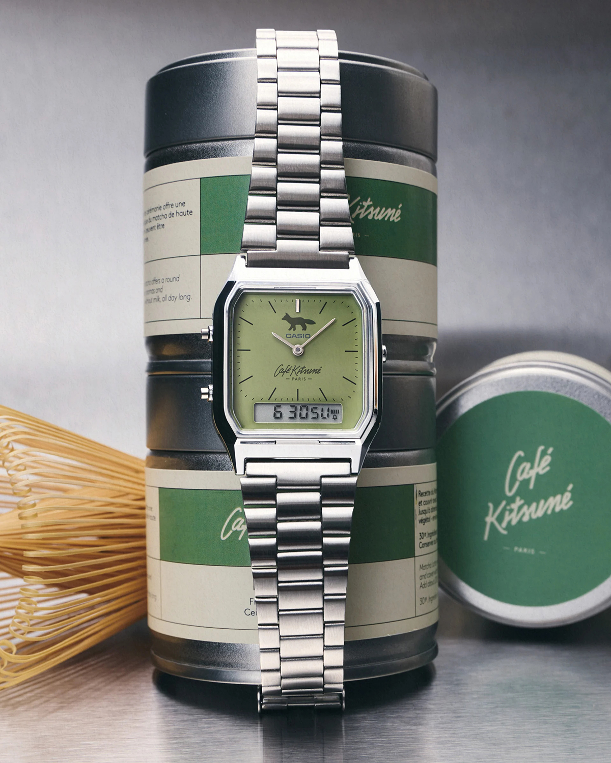 Café Kitsuné x CASIO Part2 Collaboration Watch