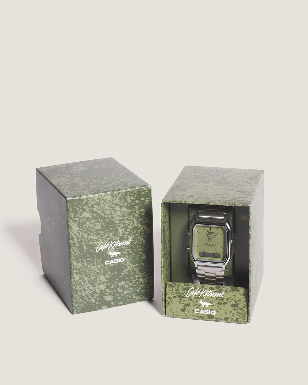 Café Kitsuné x CASIO Part2 Collaboration Watch
