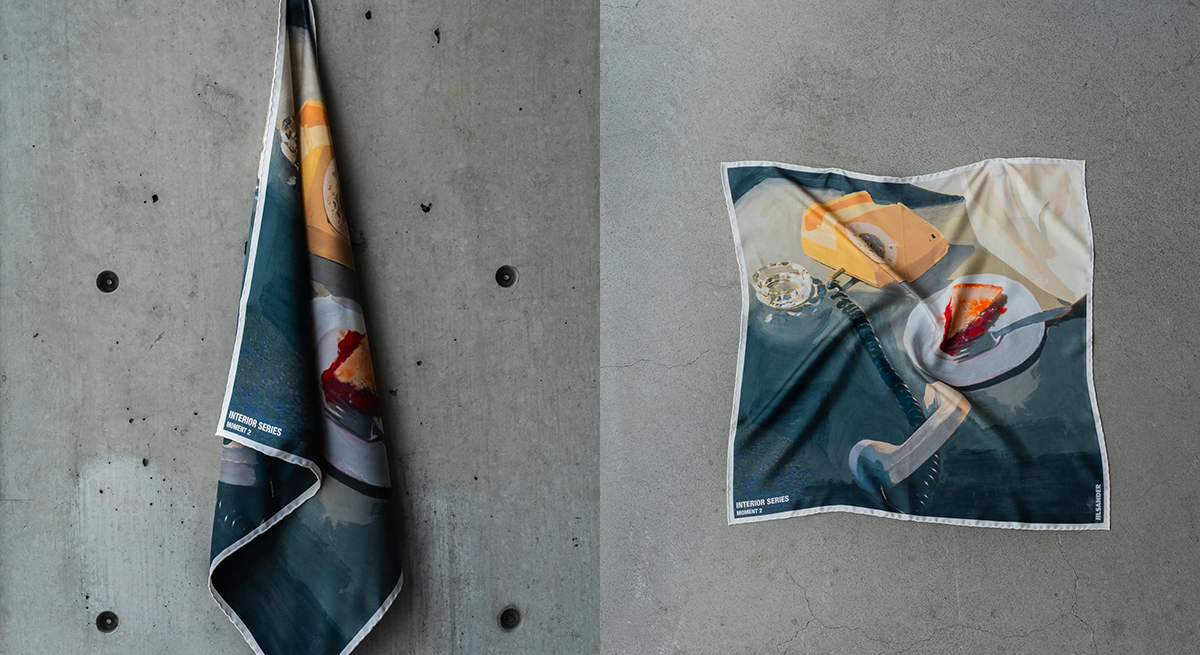 JIL SANDER INTERIOR SERIES MOMENT 2 Scarf Special Order by Chaos