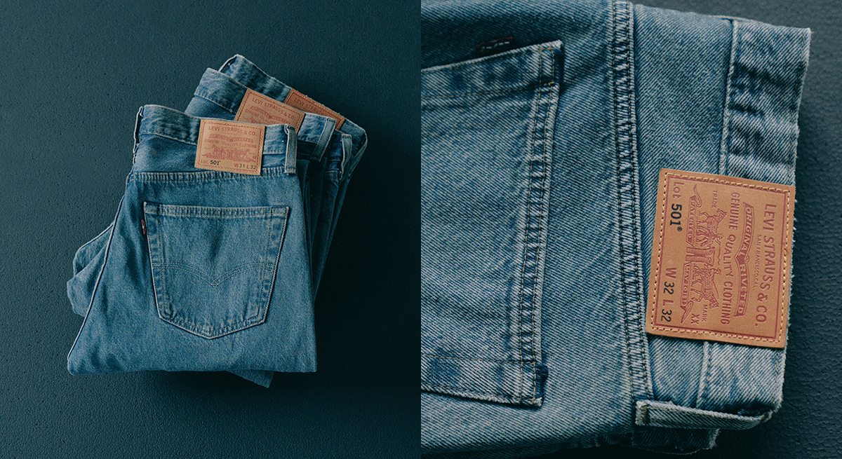 Levi's 501® ORIGINAL GREY SHIP BIOTOP