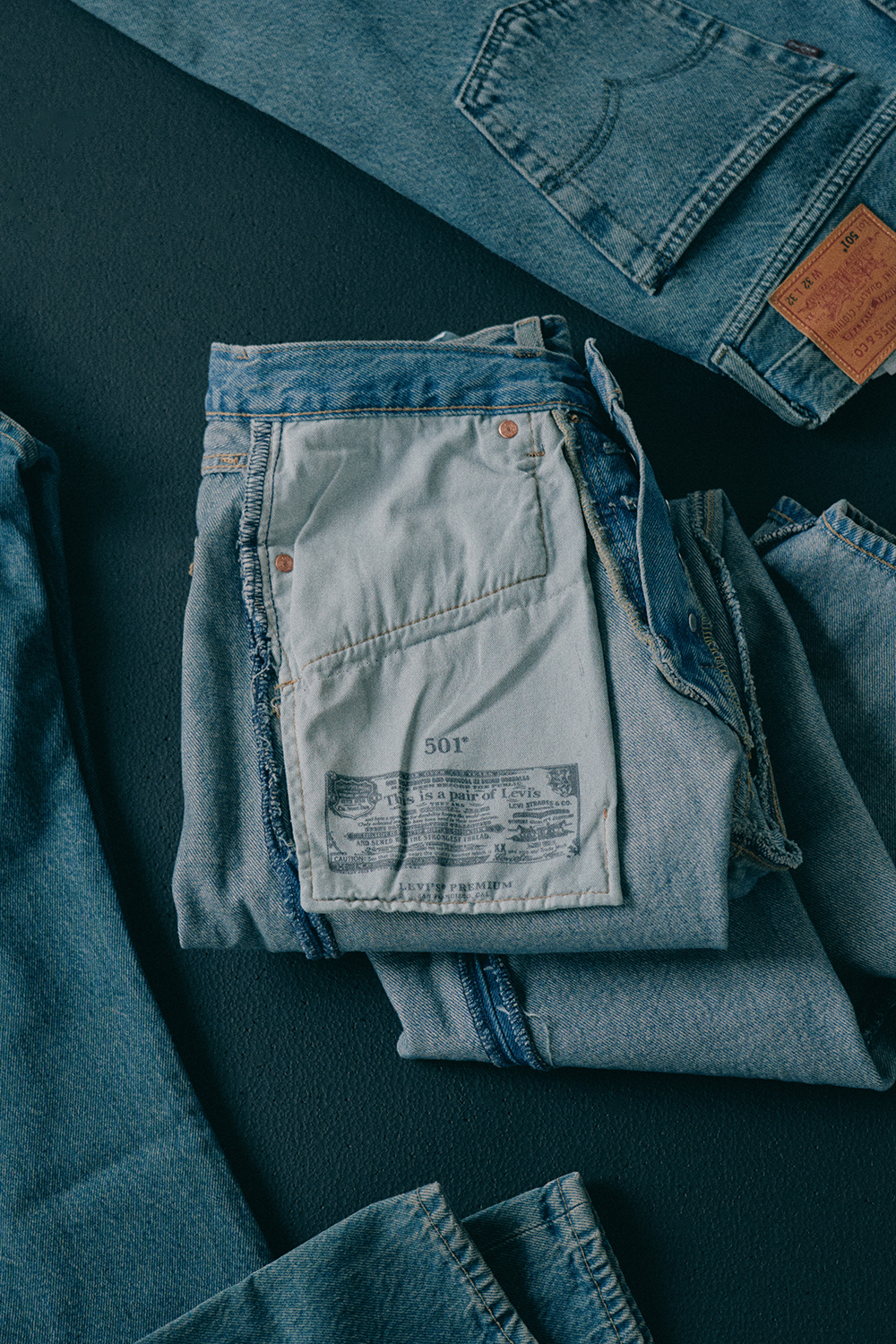 Levi's 501® ORIGINAL GREY SHIP BIOTOP