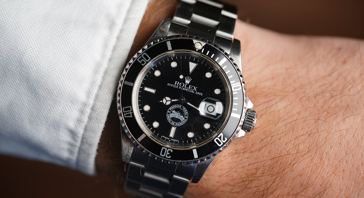 1999 ROLEX SUBMARINER Panama Canal Ref.16610