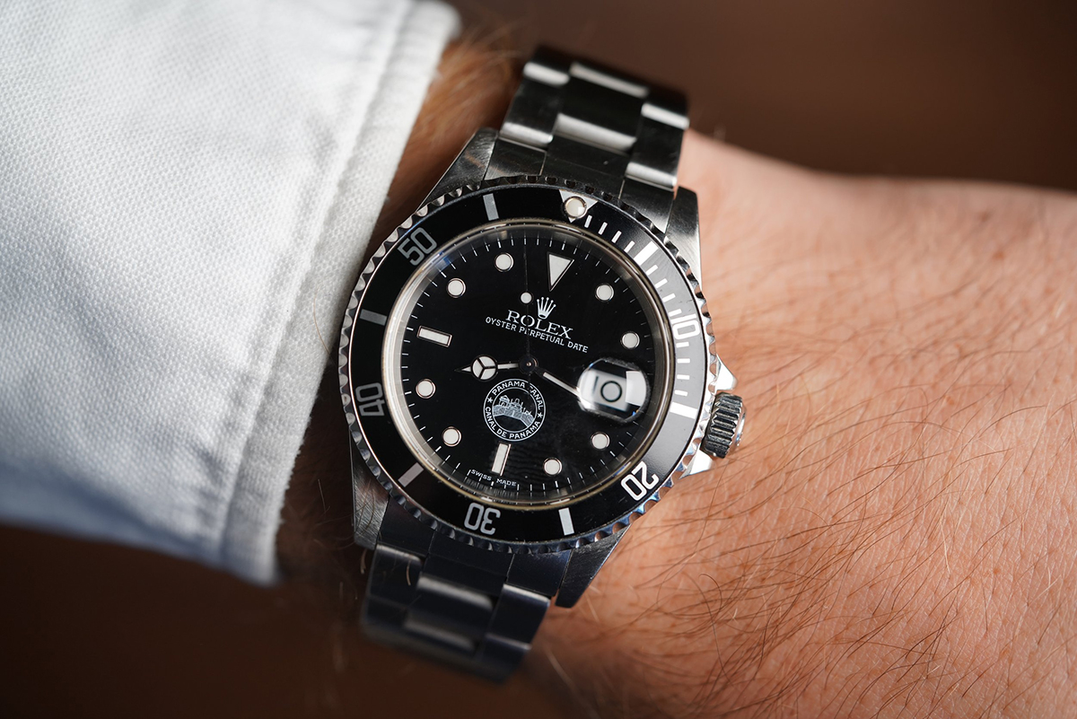 1999 ROLEX SUBMARINER Panama Canal Ref.16610