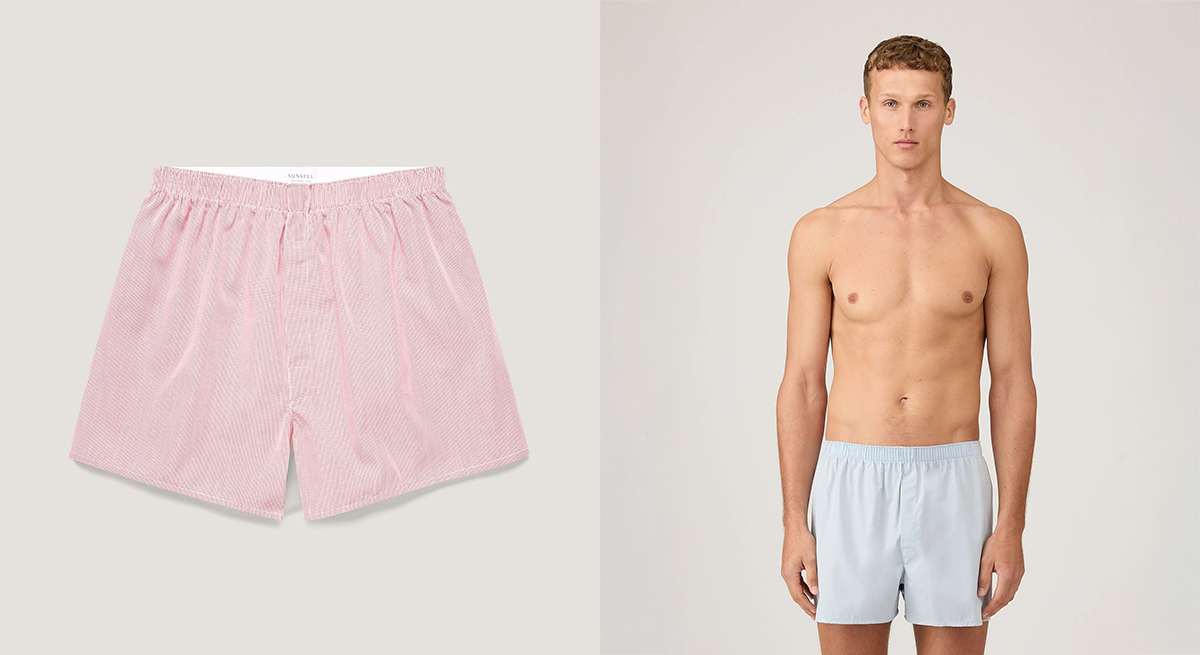 SUNSPEL Poplin Cotton Boxer Short