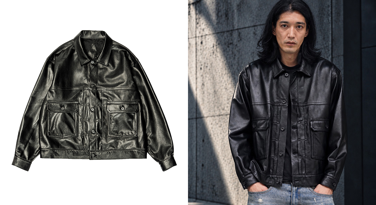 A LEATHER Trucker Jacket 2026 Fall Winter