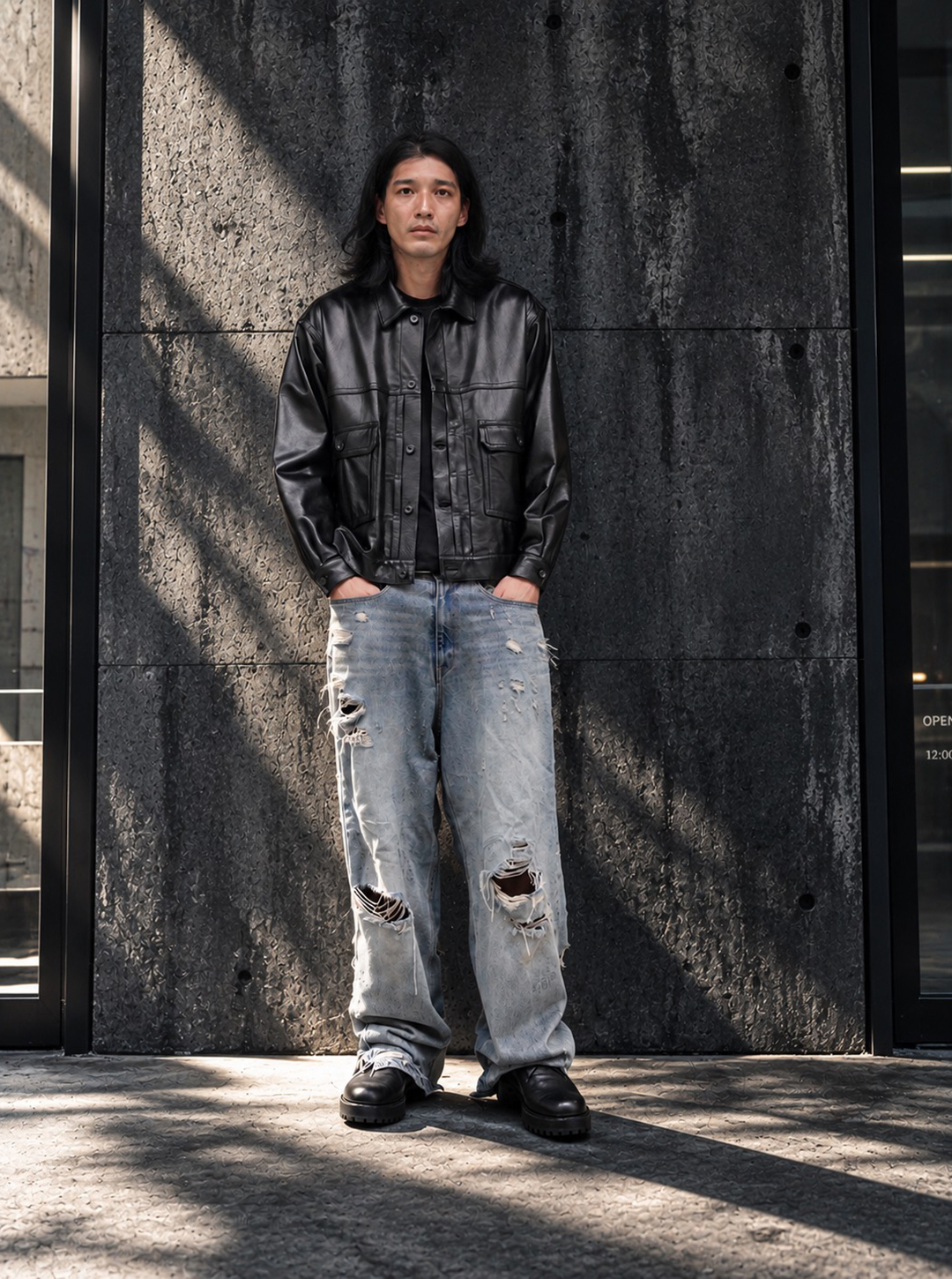 A LEATHER Trucker Jacket 2026 Fall Winter
