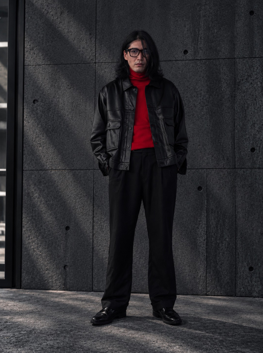 A LEATHER Trucker Jacket 2026 Fall Winter