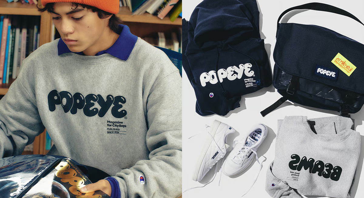 BEAMS x POPEYE 50th Anniversary Collaboration Collection
