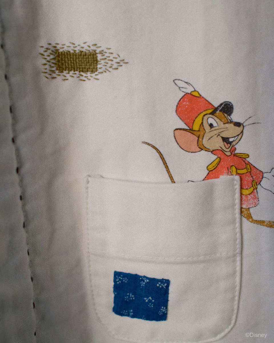 Vintage-finished work jacket for DOVER STREET MARKET GINZA
