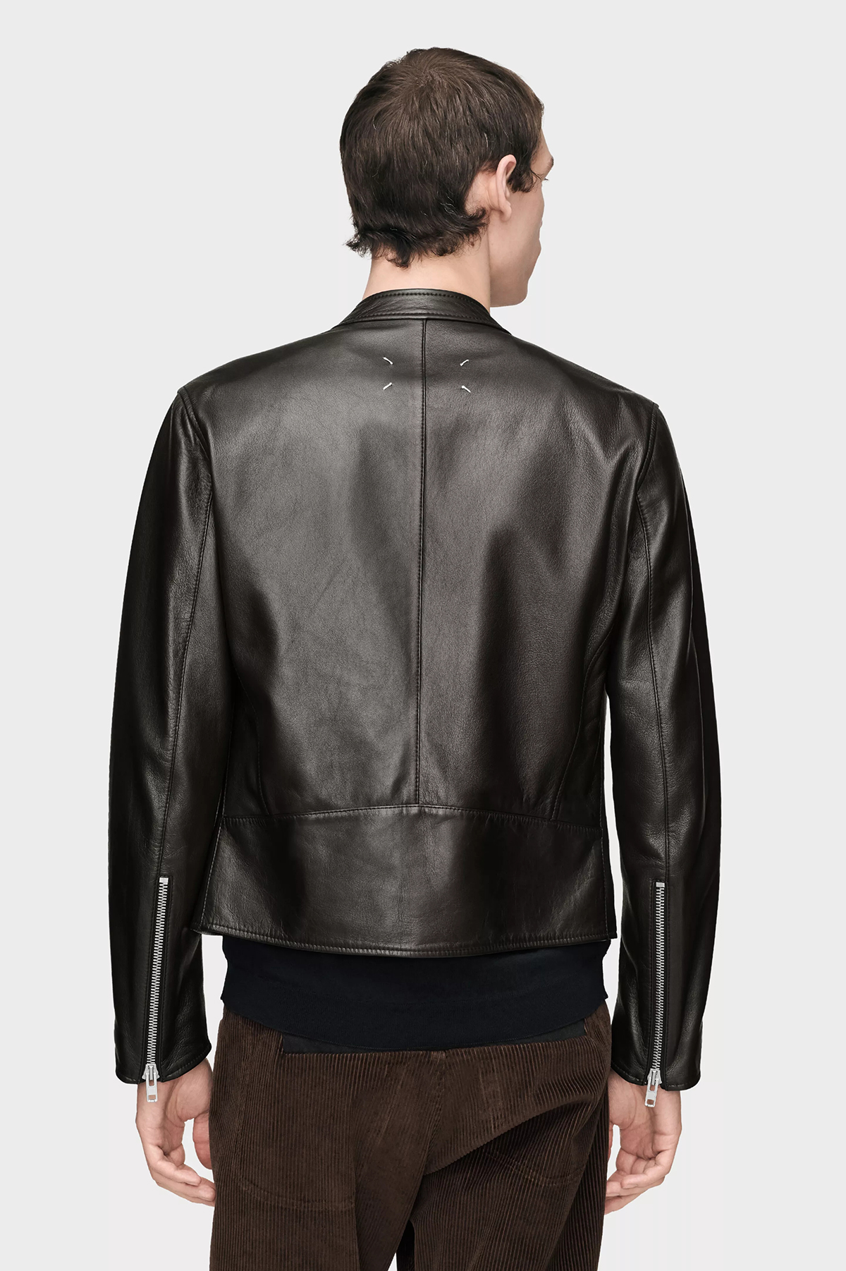 Maison Margiela 5-ZIP LEATHER JACKET 2026 Autumn Winter