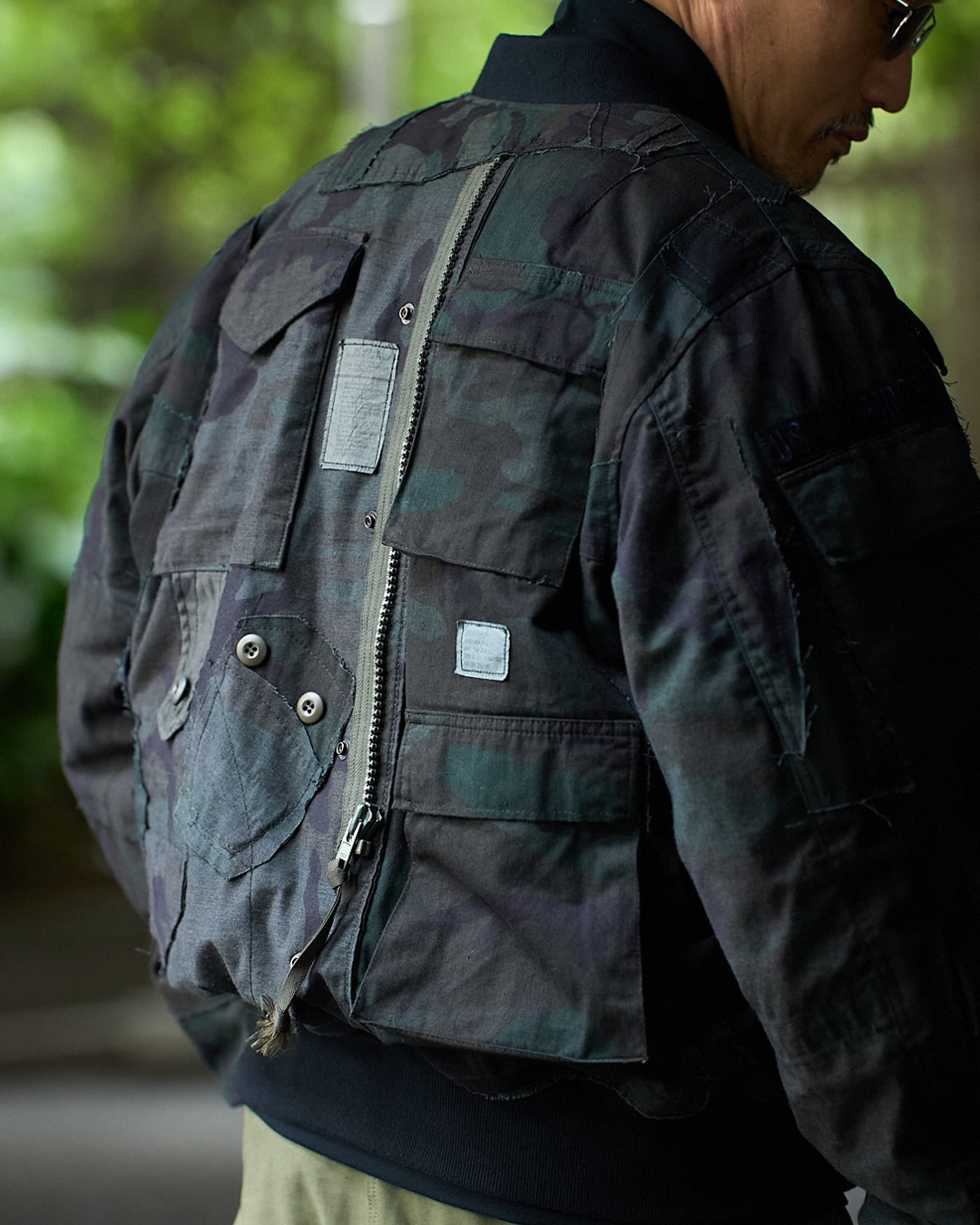 MIYAGIHIDETAKA x WAIPER MIYAGIHIDETAKA BLOUSON REMAKE MA1