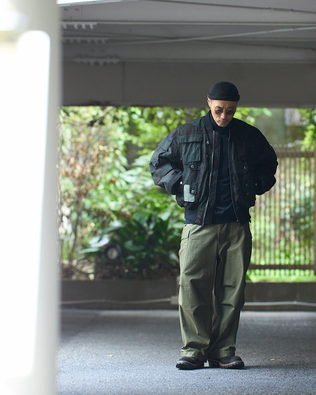 MIYAGIHIDETAKA x WAIPER MIYAGIHIDETAKA BLOUSON REMAKE MA1