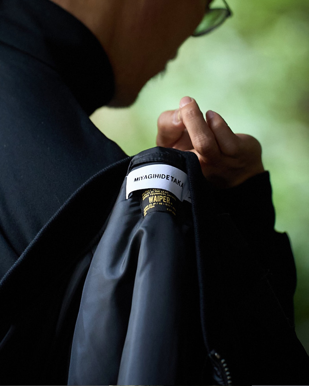 MIYAGIHIDETAKA x WAIPER MIYAGIHIDETAKA BLOUSON REMAKE MA1