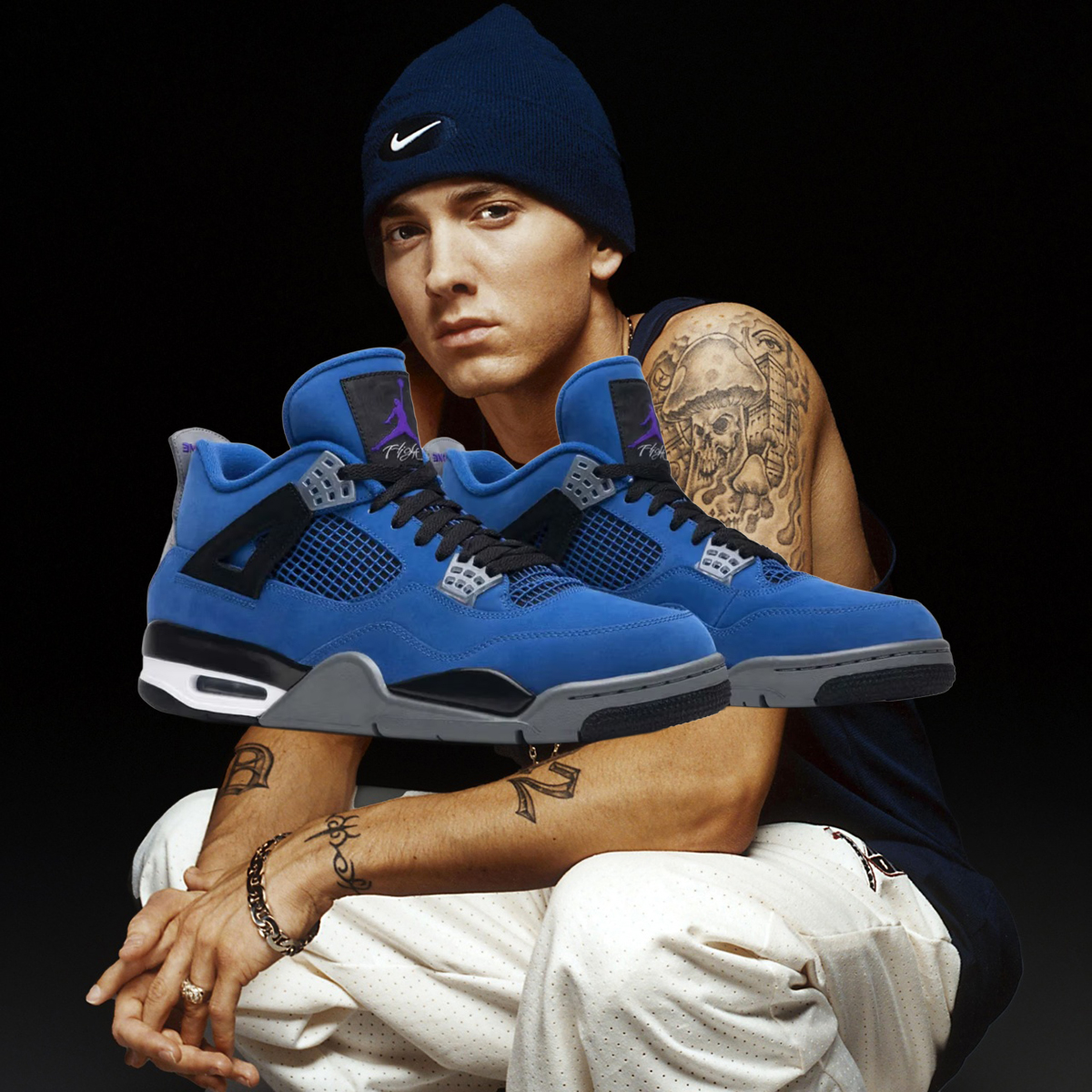2005 Nike x Eminem Air Jordan 4 Encore