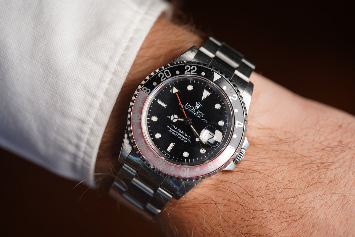 1999 ROLEX GMT-Master II Ref16710 Faded Coke