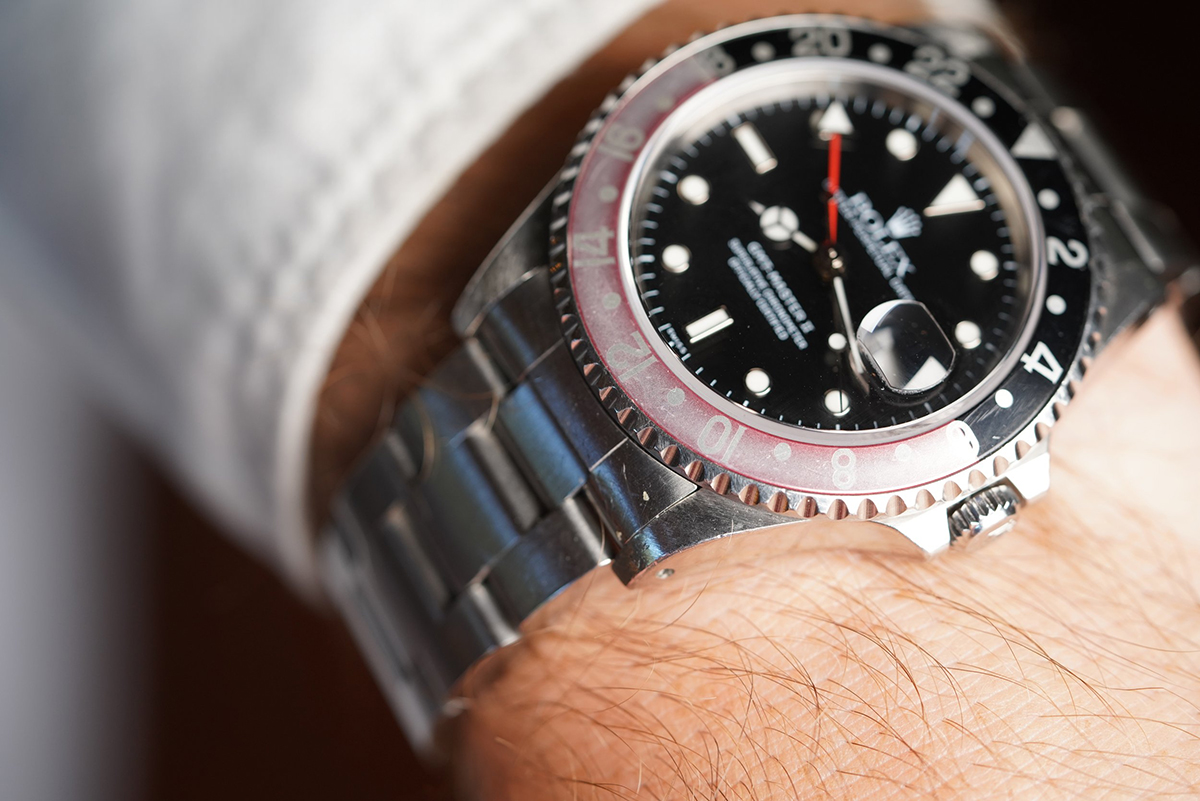 1999 ROLEX GMT-Master II Ref16710 Faded Coke