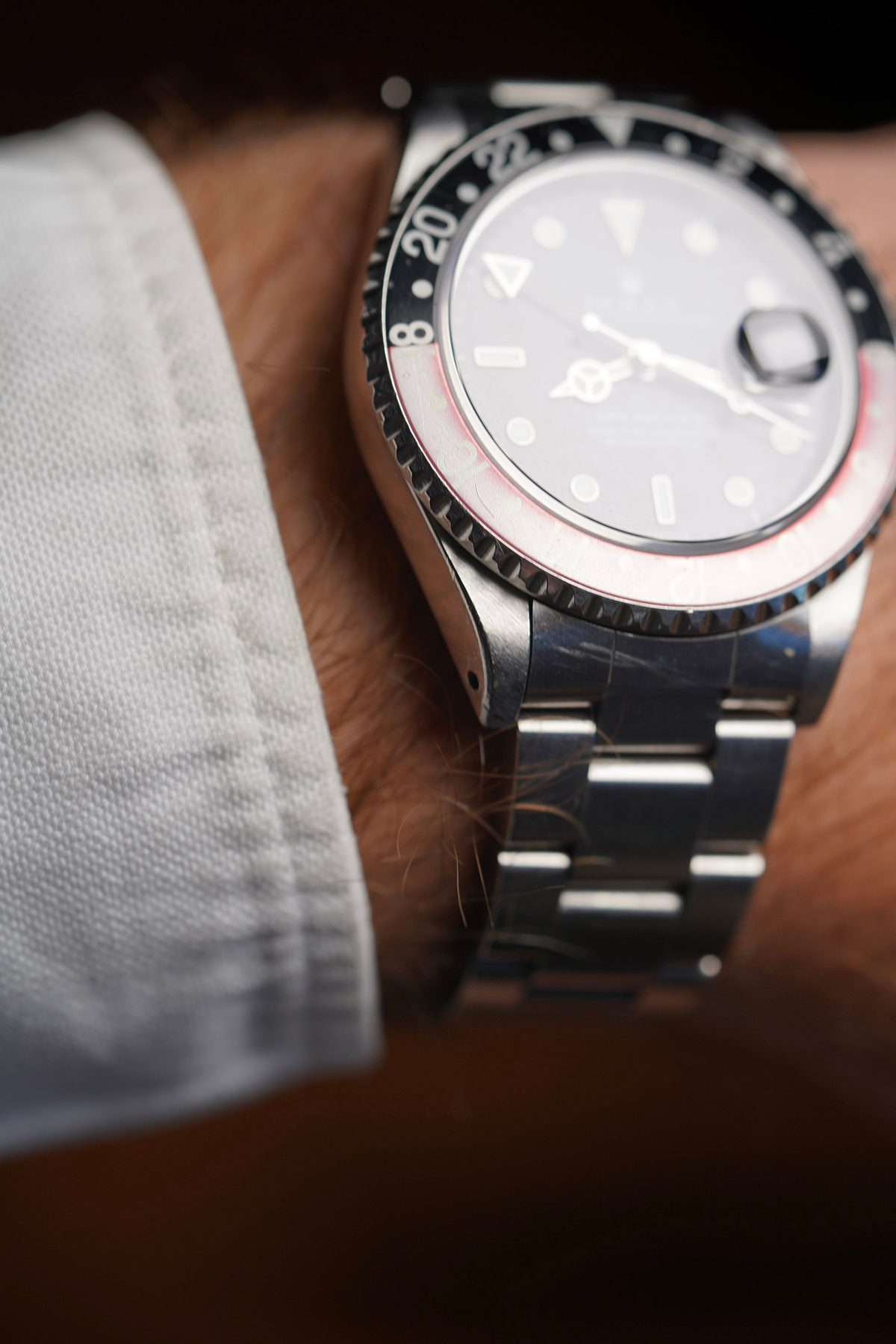 1999 ROLEX GMT-Master II Ref16710 Faded Coke